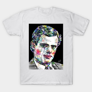 JACK LONDON watercolor and ink portrait T-Shirt